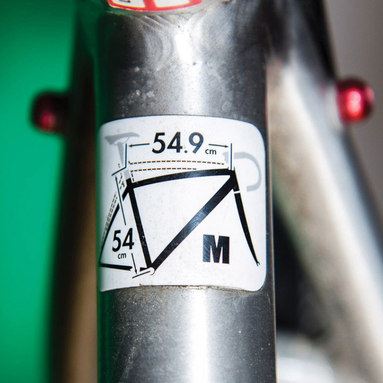 ¿Sabías que las bicis tienen talles?