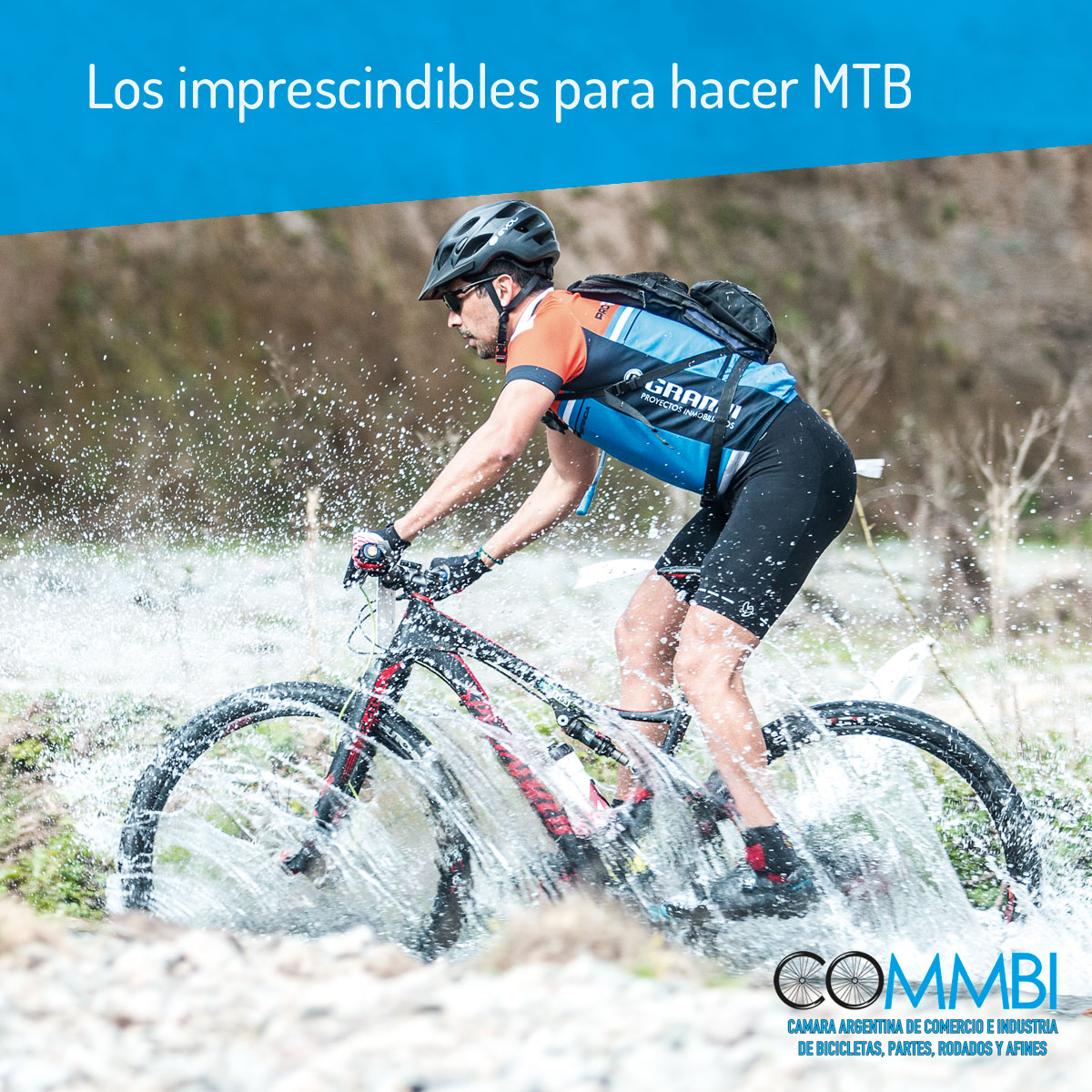 Los accesorios imprescindibles para hacer MTB COMMBI