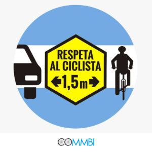 Campaña de concientización Respetá al Ciclista