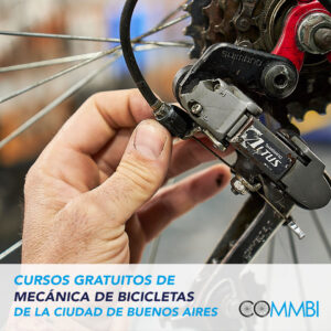 Cursos oficiales y gratuitos de mecánica de bicicletas de la Ciudad de Buenos Aires 2023