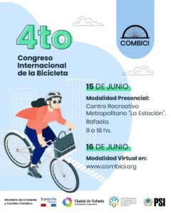 Se viene el 4º Congreso Internacional de la Bicicleta