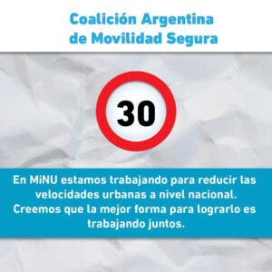 Se lanzó la Coalición Argentina de Movilidad Segura