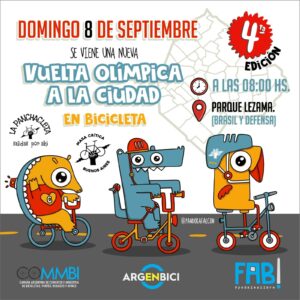 Vuelta Olímpica en Bici de la Ciudad de Buenos Aires ¡Un clásico que no te podés perder!