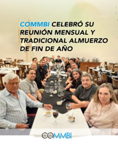 COMMBI celebró su reunión de mensual y tradicional almuerzo de fin de año